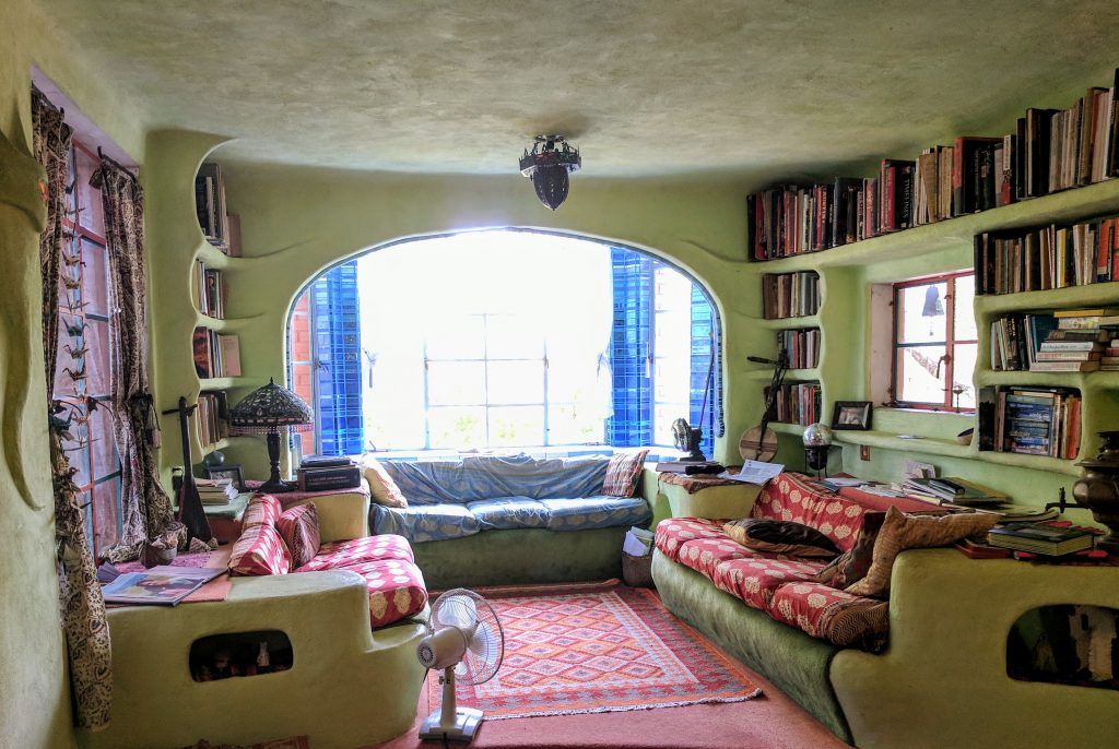 Interior room of casa neverlandia