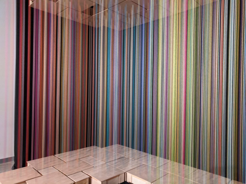 One of the immersive installations at Wonderspaces in Austin, Texas.