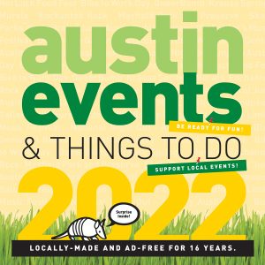 Austin Events wall calendar cover